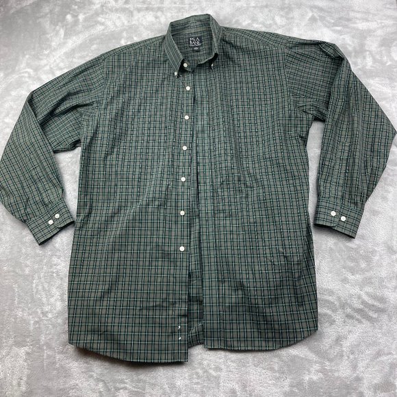 Jos. A. Bank Other - Jos. A. Bank Traveler's Collection Long Sleeve Button Down Shirt Men's Large